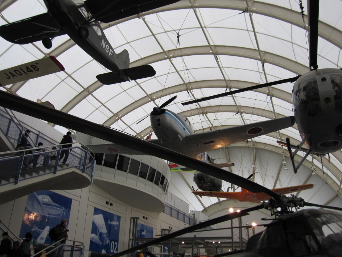 航空機の展示が多い所沢航空発祥記念館(1/3)