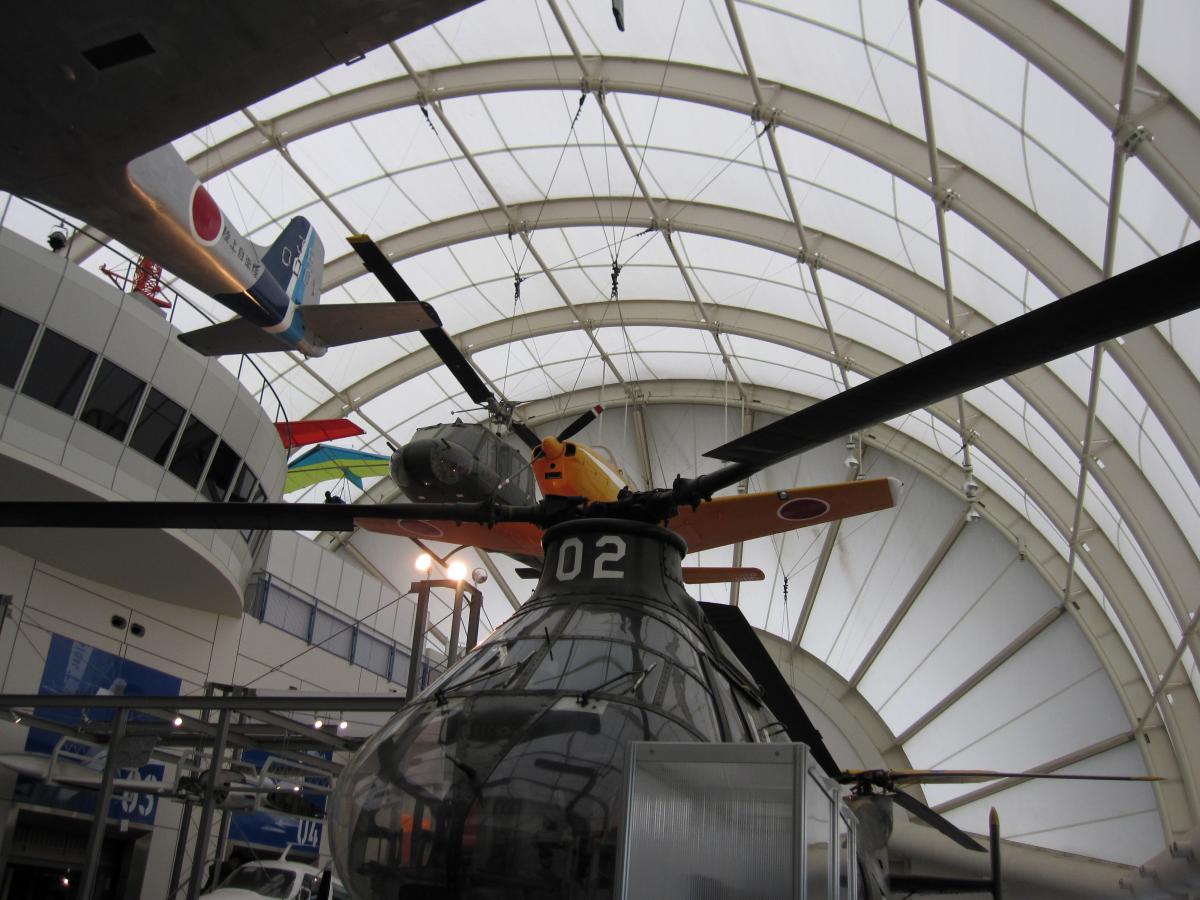 航空機の展示が多い所沢航空発祥記念館(2/3)