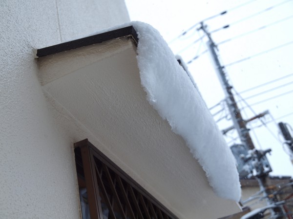 大雪の朝