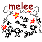 英単語イラスト melee