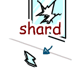 英単語イラスト shard