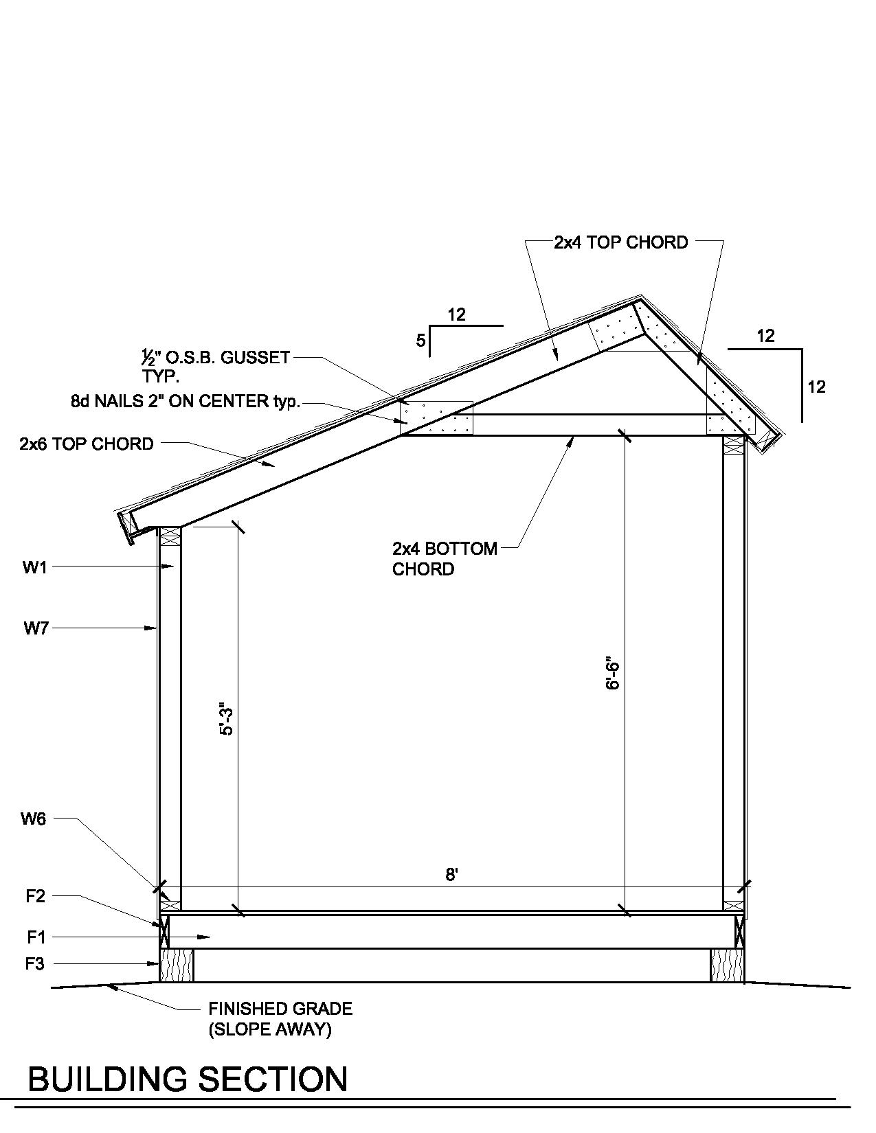 Saltbox Shed Plans Free 3 