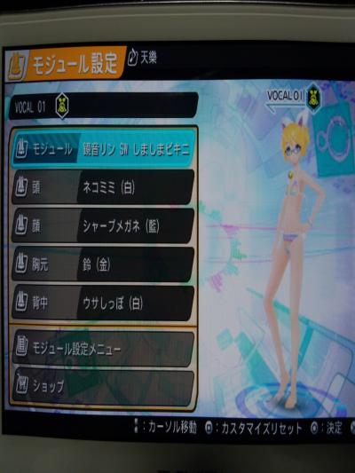 DIVAf モジュールリンちゃん