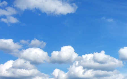 富良野の空