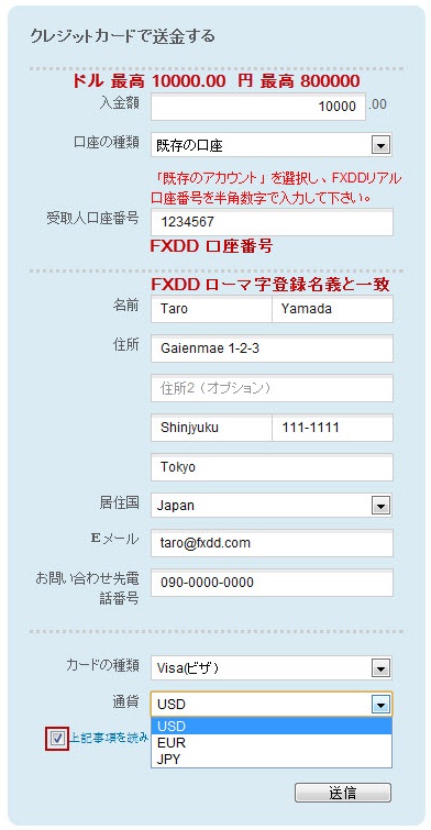 FX 海外送金方法
