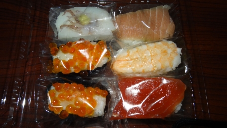 西友 せいゆう バイキング寿司 おすし 一貫 セルフ方式 好きなネタ お寿司　スーパーマーケットSEIYU 48円 50円