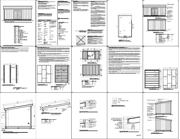 mustajab: free 10 x12 shed plans 5x8 cargo here