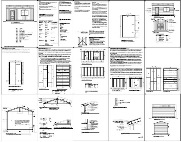 12x Shed Plans How To Build Diy Blueprints Pdf Download 12x16 12x24 8x10 8x8 10x 10x12 Shed Plans