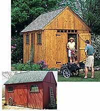 colonial shed plans how to build diy blueprints pdf