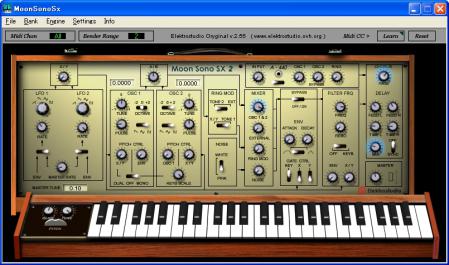 【Elektrostudio】Moogを再現したシンセ音源「Moon Sono Sx」他、10個セット【VSTi】