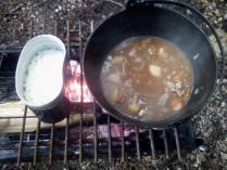 キャンプ カレー
