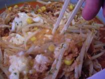 レアチーズキムチ納豆らーめん