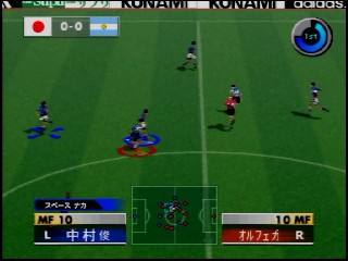 Nintendo64 仰々しい 実況Jリーグパーフェクトストライカー