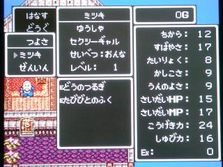 Wii Dq3 開始 By 色々ゲームプレイ日記