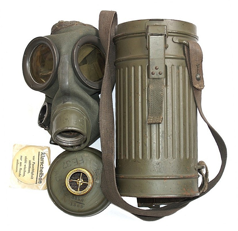 M30ガスマスク用収納缶(Tragebusche für Gasmaske 30) : 東部戦線的 