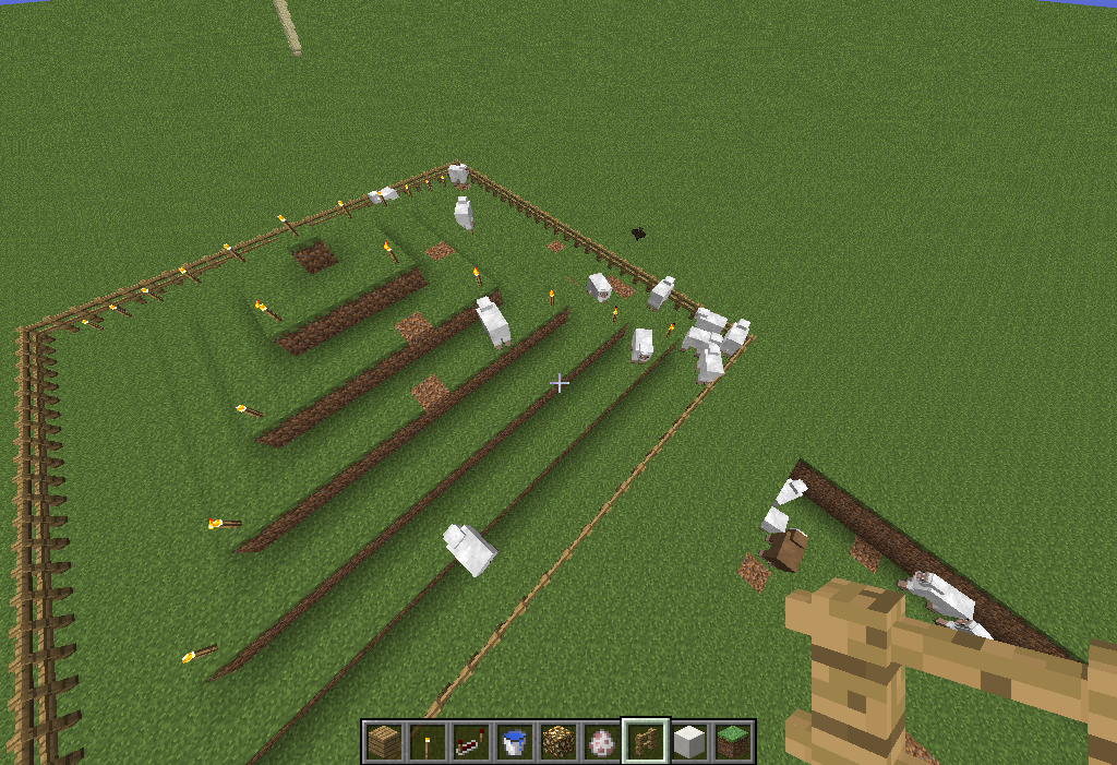Minecraftスレまとめ 動物が牧場の端っこに集まってしまうのを何とかして欲しい まいんくらふとにっき