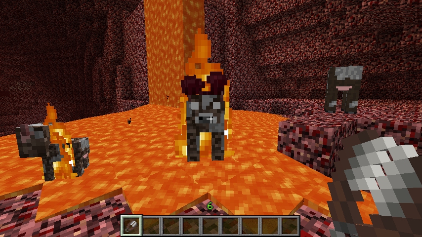 Minecraft Mod紹介 Nether Cows Mod まいんくらふとにっき