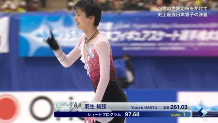 羽生結弦 全日本フィギュア FS ノートルダムドパリ 10