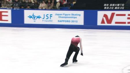 羽生結弦 全日本フィギュア FS ノートルダムドパリ 110