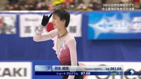 羽生結弦 全日本フィギュア FS ノートルダムドパリ 11