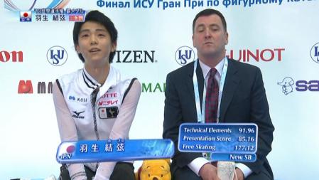 羽生結弦 GPファイナル FS ノートルダムドパリ 2012 122