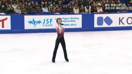 羽生結弦 全日本フィギュア FS ノートルダムドパリ 124