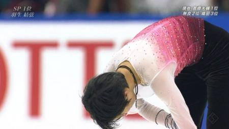 羽生結弦 全日本フィギュア FS ノートルダムドパリ 131