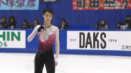 羽生結弦 全日本フィギュア FS ノートルダムドパリ 142