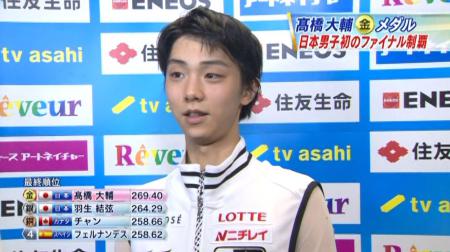 羽生結弦 GPファイナル FS ノートルダムドパリ 2012 147