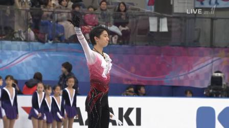 羽生結弦 2012 NHK杯 FS ノートルダムドパリ 147
