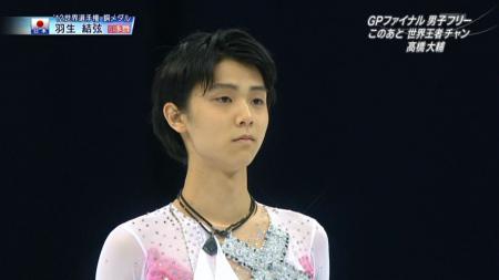 羽生結弦 GPファイナル FS ノートルダムドパリ 2012 15-2