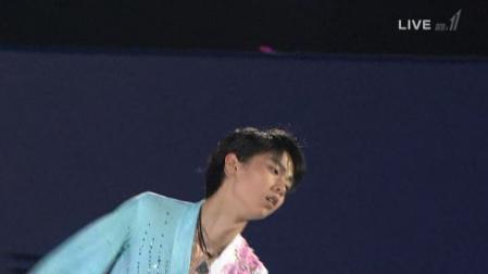 羽生結弦 NHK杯 2012 EX 花になれ 16
