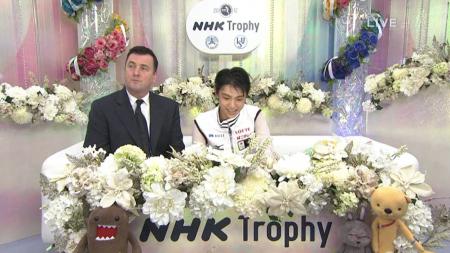 羽生結弦 2012 NHK杯 FS ノートルダムドパリ 183