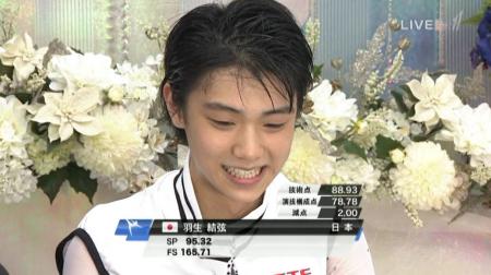 羽生結弦 2012 NHK杯 FS ノートルダムドパリ 192