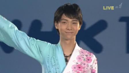 羽生結弦 NHK杯 2012 EX 花になれ 1