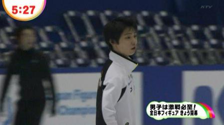 羽生結弦 20121221 めざまし 全日本 1