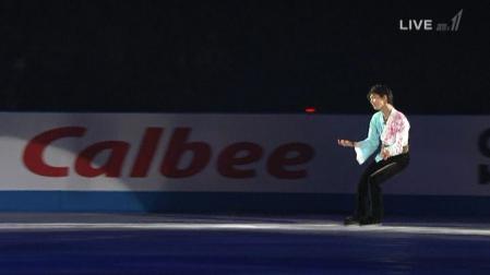 羽生結弦 NHK杯 2012 EX 花になれ 13 泣いたっていいんだ