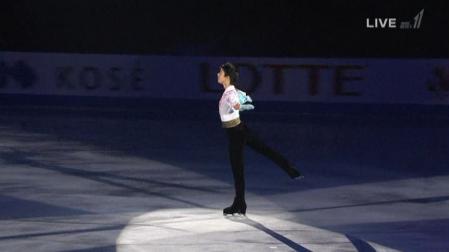 羽生結弦 NHK杯 2012 EX 花になれ 10 風の中で