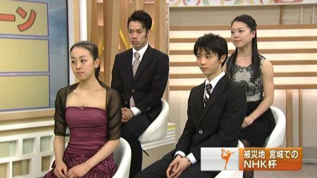 NHK杯 2012 羽生結弦 高橋大輔 浅田真央 鈴木明子 サンスポ 生出演 170 希望を与えられる