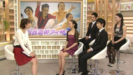 NHK杯 2012 羽生結弦 高橋大輔 浅田真央 鈴木明子 サンスポ 生出演 183 今日は遅い時間にバンケットを
