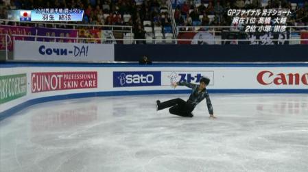 羽生結弦 GPファイナル 2012 SP パリの散歩道 19 +3T