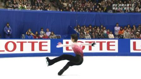 羽生結弦 全日本フィギュア FS ノートルダムドパリ 72 4T