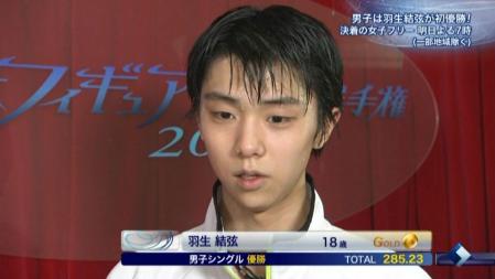 羽生結弦 全日本フィギュア FS ノートルダムドパリ 193-1 今の率直なお気持ち