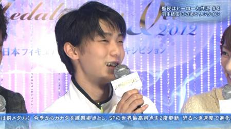 羽生結弦 全日本 MOI 19-3 すごい嬉しいですけれども