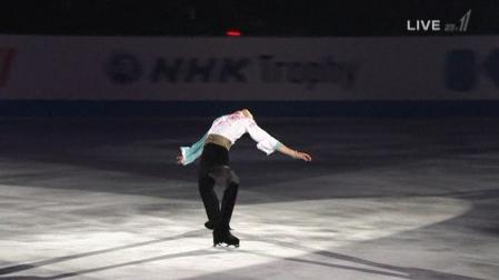 羽生結弦 NHK杯 2012 EX 花になれ 21