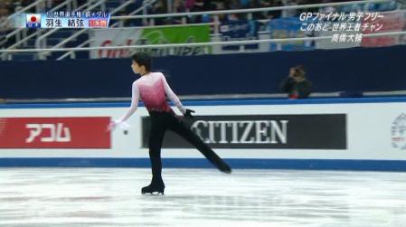 羽生結弦 GPファイナル FS ノートルダムドパリ 2012 23