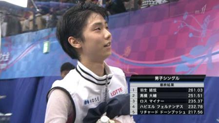 羽生結弦 2012 NHK杯 FS ノートルダムドパリ 246