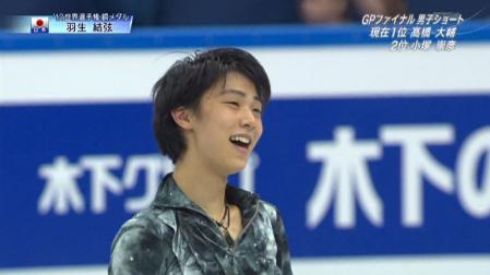 羽生結弦 GPファイナル 2012 SP パリの散歩道 27-2