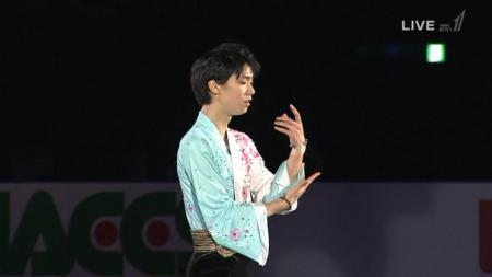 羽生結弦 NHK杯 2012 EX 花になれ 27