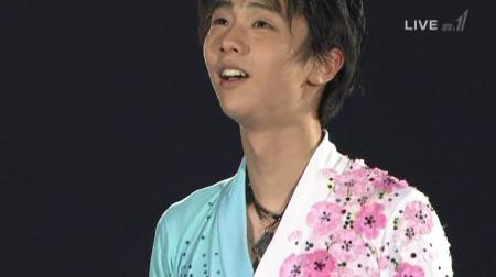 羽生結弦 NHK杯 2012 EX 花になれ 29